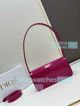 Replica Dior 0311 rose red leather vintage shoulder bag (3)_th.jpg